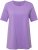 Ulla Popken Essential Round Neck Stretch Tee Pale Lilac - T-shirt - 