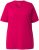 Ulla Popken Essential V-Neck Stretch Tee Dark Raspberry - T-shirt - 