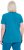 Ulla Popken Functional Antibacterial Finish V-Neck Short Sleeve Knit Top Opal Green - T-shirt - 