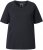 Ulla Popken Quick-Drying Short Sleeve T-Shirt Black - T-shirt - 