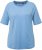 Ulla Popken Quick-Drying Short Sleeve T-Shirt Pale Blue - T-shirt - 