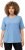Ulla Popken Quick-Drying Short Sleeve T-Shirt Pale Blue - T-shirt - 