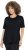 Ulla Popken Scoop Neck Short Sleeve Tee Black - T-shirt - 
