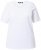 Ulla Popken Scoop Neck Short Sleeve Tee White - T-shirt - 