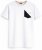 Motley Denim Milan T-shirt Bianco - Magliette - Magliette Uomo Taglie Forti