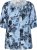 Kaffe Curve Aliana Tunic Blue Flower Animal - Tuniche - 