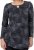 Scandinavian Caramel Triangles Tunic Dark Blue - T-shirt stampate da donna - 