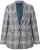 Ulla Popken Blazer A Quadri Verde - Blazer - 