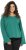 Ulla Popken Rolled Edge Long Sleeve Sweatshirt Emerald Green - Felpe & felpe con cappuccio - 