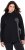 Ulla Popken Ribbon Detail Turtleneck Sweatshirt Black - Felpe & felpe con cappuccio - Felpe, Hoodie e Maglieria Calda