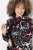 Ulla Popken Ribbon Print Turtleneck Sweatshirt Black - Felpe & felpe con cappuccio - Felpe, Hoodie e Maglieria Calda