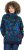 Ulla Popken Ribbon Print Turtleneck Sweatshirt Navy - T-shirt - 