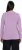Ulla Popken Basic Round Neck Long Sleeve Slim Fit Cotton Tee Lavender - T-shirt - 