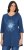 Ulla Popken Dandelion Short Sleeve Graphic Tee Ink Blue - T-shirt stampate da donna - 