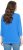 Ulla Popken Make It Amazing 3/4 Sleeve Graphic Tee Pacific Blue - T-shirt stampate da donna - 