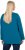 Ulla Popken Fawn Long Sleeve Graphic Tee Teal - T-shirt stampate da donna - 
