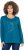 Ulla Popken Holiday Long Sleeve Graphic Tee Teal - T-shirt stampate da donna - 