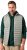 JAY-PI Lightly Quilted Vest with Stomach Fit Grey - Giubbotti - Giubbotti Uomo Taglie Forti