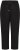 Kaffe Curve Mille Wide Pants Black Deep - Pantaloni in tessuto - 