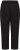 Kaffe Curve Mille Wide Pants Black Deep - Pantaloni in tessuto - 