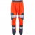 Leo Hawkcombe Ecoviz High Performance Ballistic Stretch Trousers Hi-Vis Orange/Navy - Abbigliamento da lavoro - Abbigliamento da Lavoro Taglie Forti Uomo