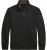 Double Outfitters MTOP-1163 Felpa con mezza zip Nero - Felpe & felpe con cappuccio - Felpe & Felpe con Cappuccio Uomo Taglie Forti