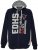 EDDY HILLS EDHS Hoodie Navy - Felpe & felpe con cappuccio - Felpe & Felpe con Cappuccio Uomo Taglie Forti