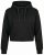 Nora Mikken KAMILLA Cropped Hoodie Black - ABBIGLIAMENTO DA DONNA XS-XXL - 