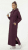 Nora Mikken MARTINA Maxi Hoodie Dress Mauve Wine - ABBIGLIAMENTO DA DONNA XS-XXL - 