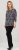 Scandinavian Caramel Tiny Flower Petals Blouse Light Blue - T-shirt stampate da donna - 