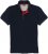 Adamo Pablo Comfort fit Polo Shirt Navy - Polo - Polo Uomo Taglie Forti