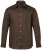 JP1880 Shirt Business Long Sleeve Brown - Camicie - Camicie Taglie Forti Uomo