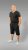 20 Nodi Scirocco Short Leg Sports Pants in Combed Cotton Jersey Black - Pantaloni & pantaloncini tuta - Pantaloni Tuta Uomo Taglie Forti