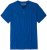Adamo Silas Regular fit Serafino T-shirt Royal Blue - Magliette - Magliette Uomo Taglie Forti