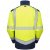 Leo Bowden Ecoviz Softshell Jacket Hi-Vis Yellow/Navy Print - Abbigliamento da lavoro - Abbigliamento da Lavoro Taglie Forti Uomo