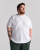 Motley Denim Stockholm T-shirt White - Magliette - Magliette Uomo Taglie Forti