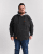 Motley Denim Copenhagen Hoodie Charcoal - Felpe & felpe con cappuccio - Felpe & Felpe con Cappuccio Uomo Taglie Forti