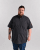 Motley Denim Zagreb Camicia a maniche corte Antracite - Camicie - Camicie Taglie Forti Uomo