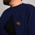 Motley Denim Milan T-shirt Blu navy - Magliette - Magliette Uomo Taglie Forti