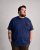 Motley Denim Milan T-shirt Indigo scuro - Magliette - Magliette Uomo Taglie Forti