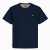 Motley Denim Stockholm T-shirt Navy - Magliette - Magliette Uomo Taglie Forti