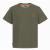 Motley Denim Stockholm T-shirt Dark Khaki - Magliette - Magliette Uomo Taglie Forti