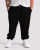 Motley Denim Berlin Sweatpants Black - Pantaloni & pantaloncini tuta - Pantaloni Tuta Uomo Taglie Forti