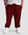 Motley Denim Berlin Sweatpants Red - Pantaloni & pantaloncini tuta - Pantaloni Tuta Uomo Taglie Forti