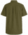 Motley Denim Zagreb Camicia a maniche corte Khaki scuro - Camicie - Camicie Taglie Forti Uomo