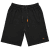 Motley Denim Paris Sweatshorts Black - Pantaloni & pantaloncini tuta - Pantaloni Tuta Uomo Taglie Forti