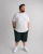 Motley Denim Paris Sweatshorts Racing Green - Pantaloni & pantaloncini tuta - Pantaloni Tuta Uomo Taglie Forti