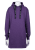 Nora Mikken KRISTINA Long Hoodie Purple - Felpe & felpe con cappuccio - 