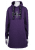 Nora Mikken KADRI WHITE Long Hoodie Purple - Felpe & felpe con cappuccio - 