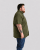 Motley Denim Zagreb Camicia a maniche corte Khaki scuro - Camicie - Camicie Taglie Forti Uomo